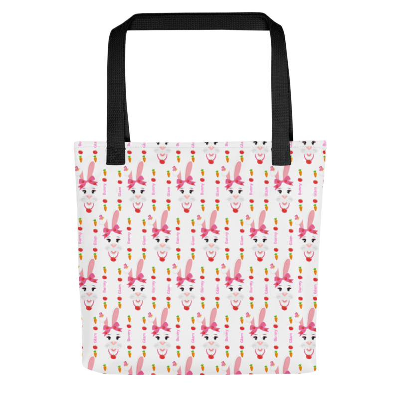 glam-bunny-tote-bag