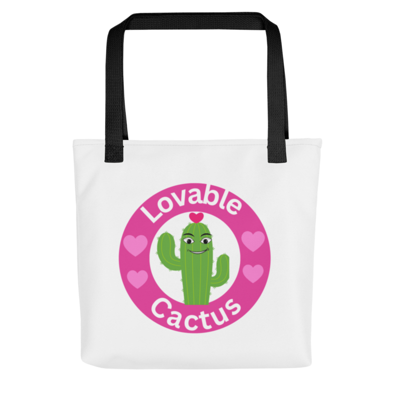 lovable-cactus-tote-bag