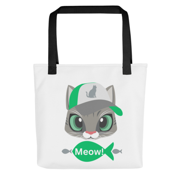 Meow! Polyester Tote Bag