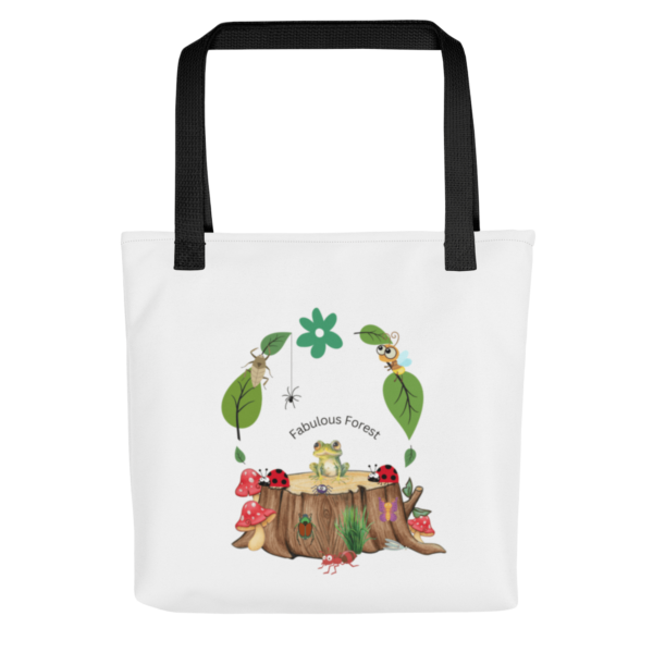 Fabulous Forest Polyester Tote Bag