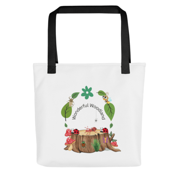 Wonderful Woodland Polyester Tote Bag