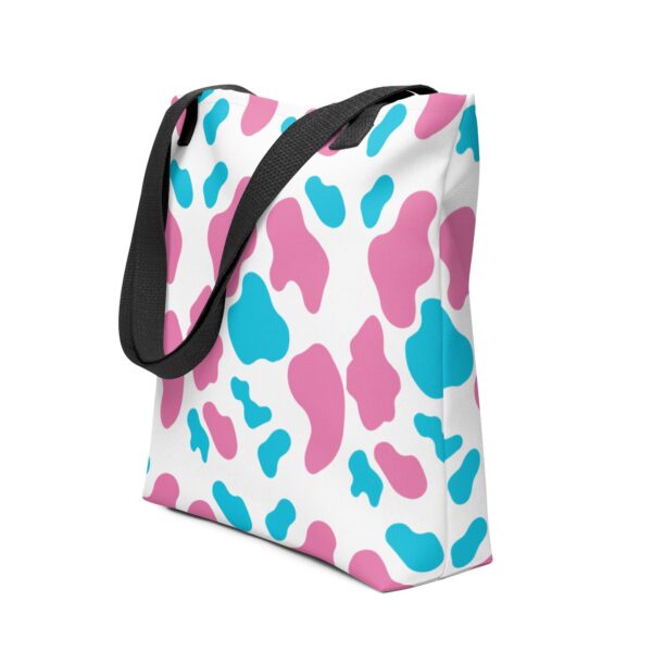 pink-blue-animal-print-polyester-tote-bag