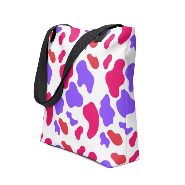 purple-pink-animal-print-polyester-tote-bag