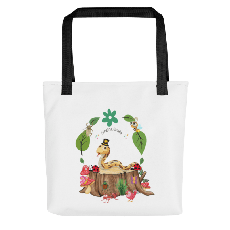 singing-snake-tote-bag