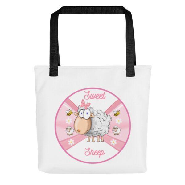 sweet-sheep-polyester-tote-bag