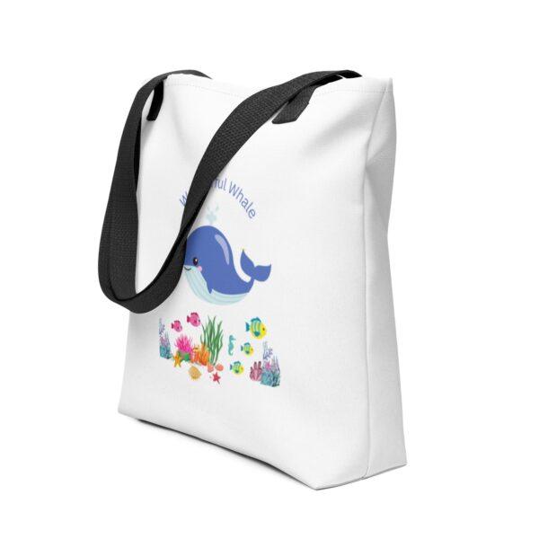 wonderful-whale-polyester-tote-bag