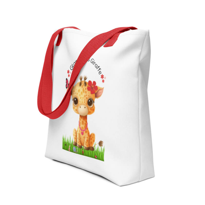 glamorous-giraffe-tote-bag