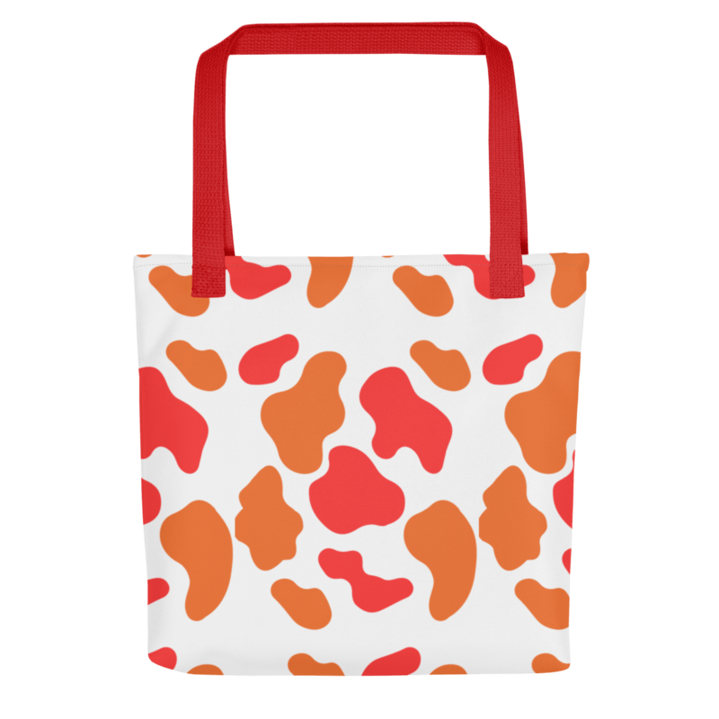 orange-animal-print-tote-bag