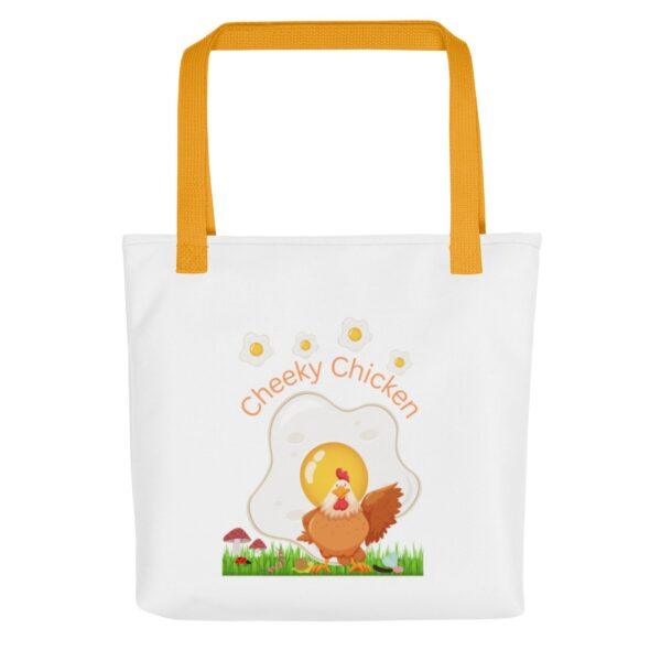 cheeky-chicken-polyester-tote-bag