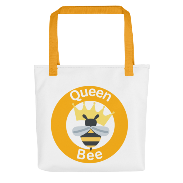 Queen Bee Polyester Tote Bag