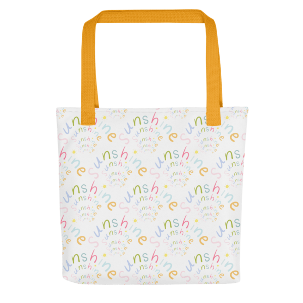 Sunshine Polyester Tote Bag