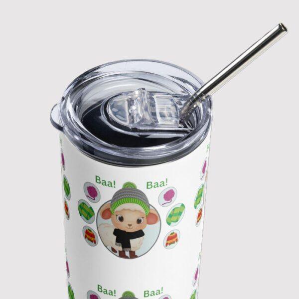 Baa! Baa! Stainless Steel Drinks Tumbler 20oz