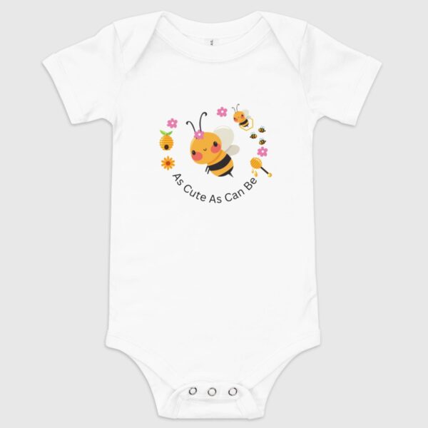 As Cute As Can Be Baby Bodysuit