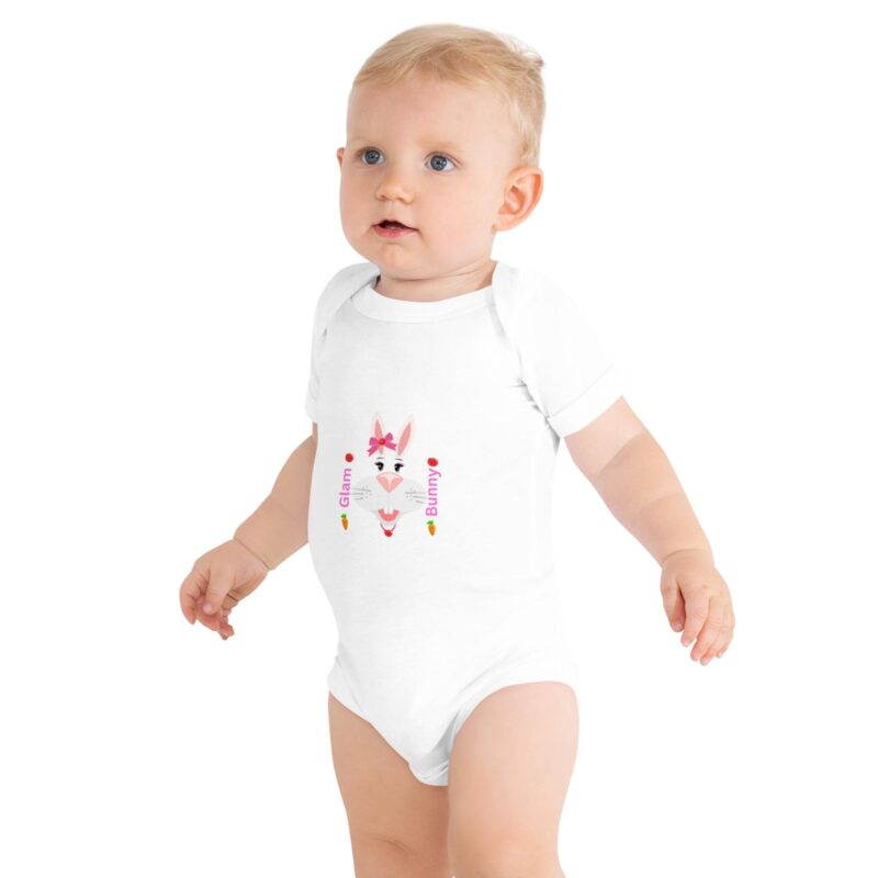 Glam Bunny Baby Bodysuit