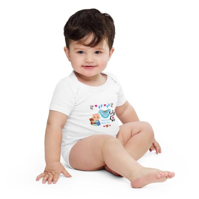 Mummy's Baby Boy Baby Bodysuit