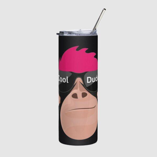 Cool Dude Stainless Steel Drinks Tumbler 20oz