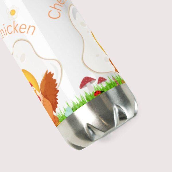 Cheeky Chicken Stainless Steel Water Bottle 17oz