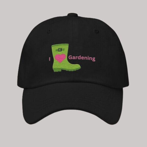 i-love-gardening-black-classic-dad-hat