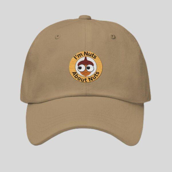 im-nuts-about-nuts-classic-dad-hat-khaki