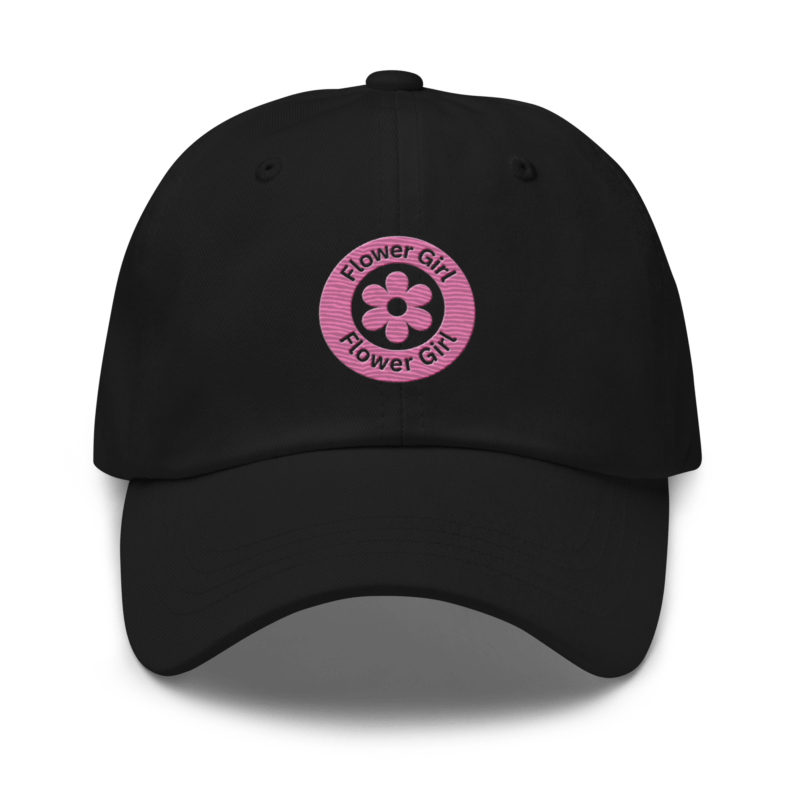 pink-flower-girl-dad-hat