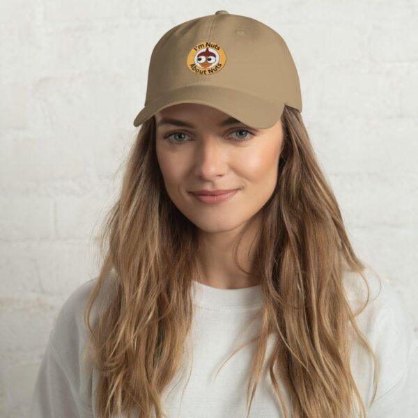 im-nuts-about-nuts-classic-dad-hat-khaki