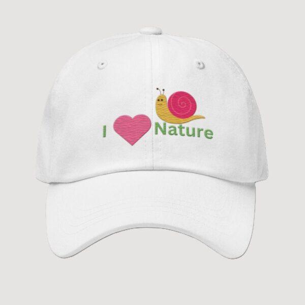 i-love-nature-white-classic-dad-hat