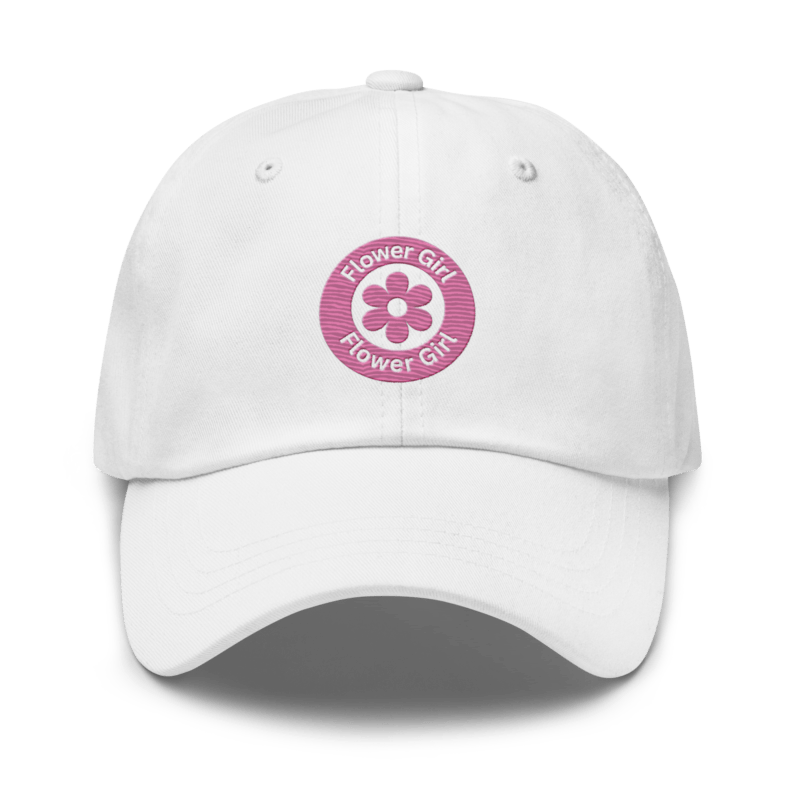 pink-flower-girl-dad-hat