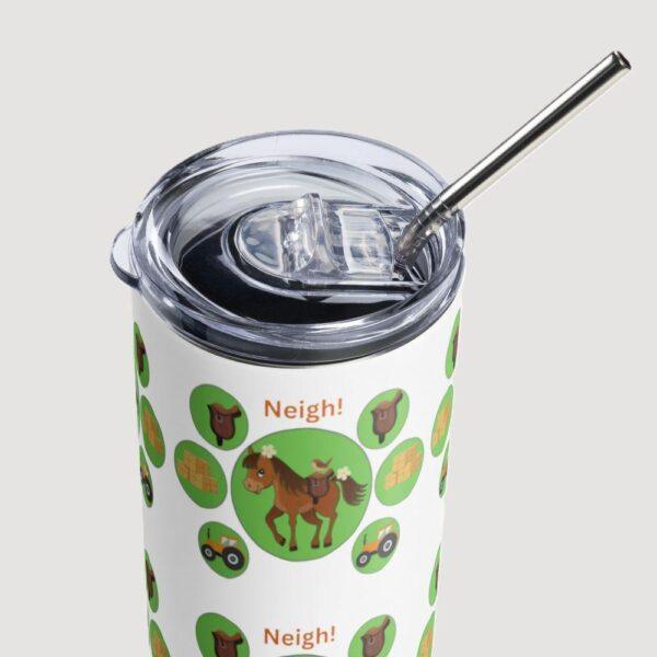 Neigh! Stainless Steel Drinks Tumbler 20oz