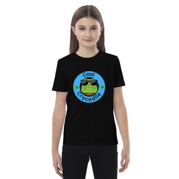 Organic Cotton Cool Crocodile Children's T-shirt - Image 2