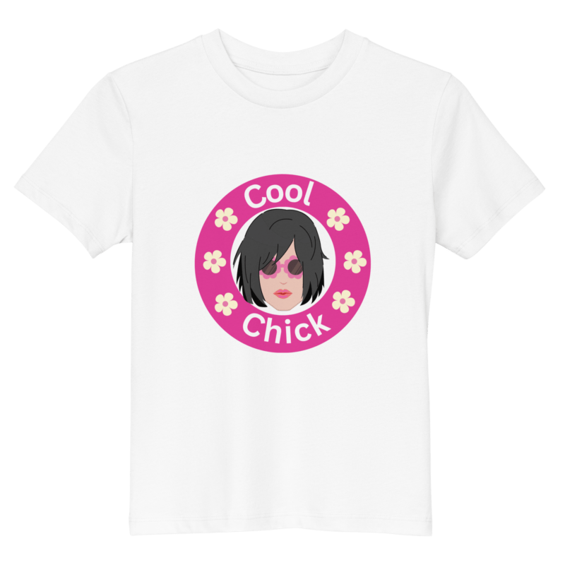 Organic Cotton Cool Chick Children's T-shirt