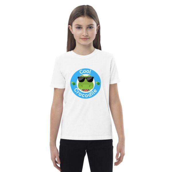 Organic Cotton Cool Crocodile Children's T-shirt - Image 3