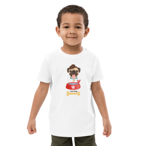 Organic Cotton Cool Dog Children's T-shirt