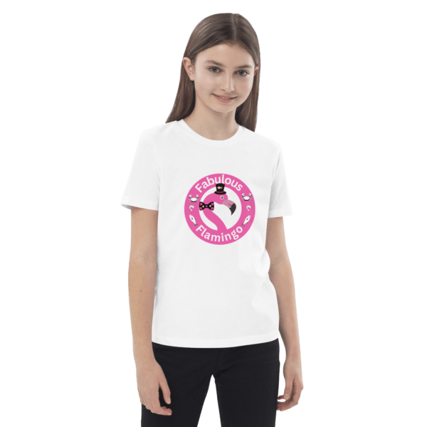 Organic Cotton Fabulous Flamingo Children's T-shirt