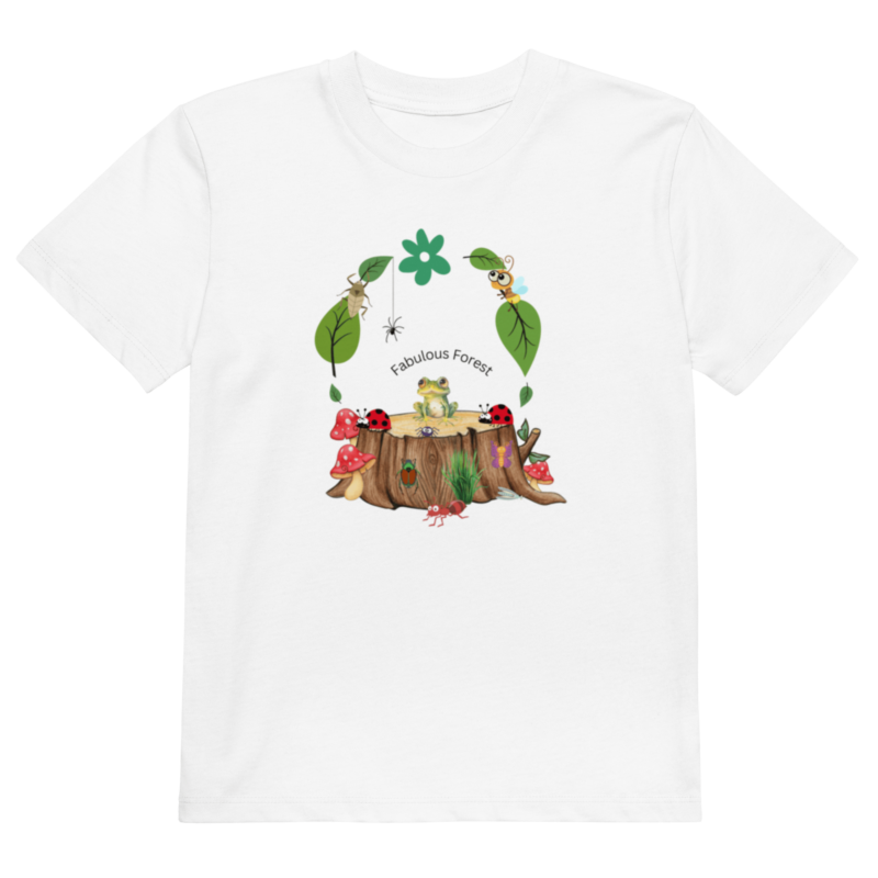 delivery-van-iconFree UK Shipping. Estimated UK Delivery 7-10 days fabulous-forest-organic-cotton-childrens-t-shirt