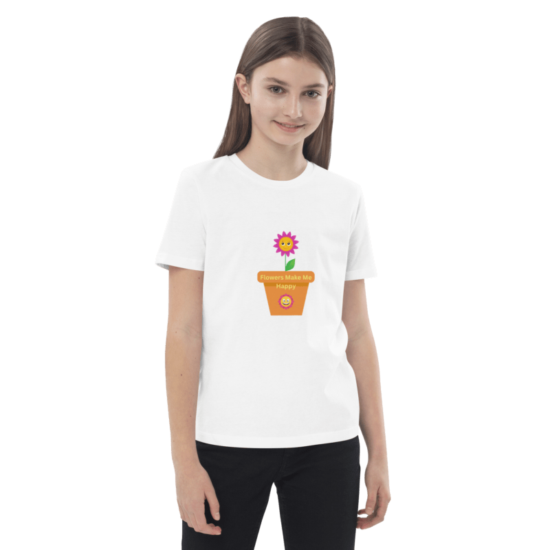 flowers-make-me-happy-childrens-eco-t-shirt