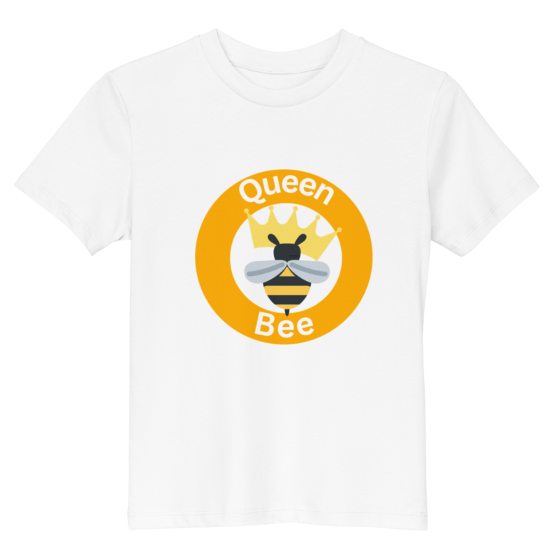 Organic Cotton Queen Bee Children's T-shirt