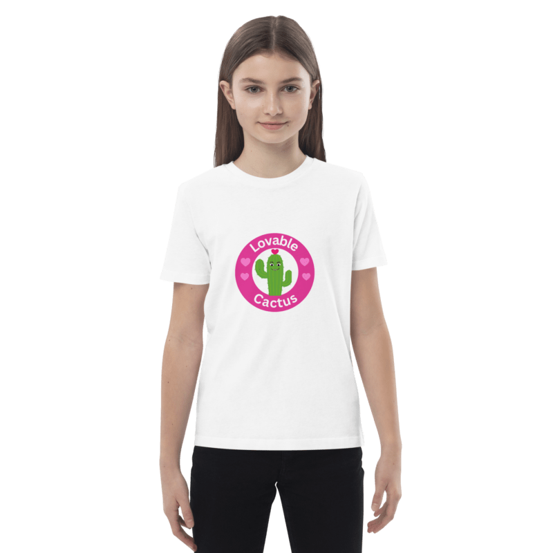 lovable-cactus-childrens-eco-t-shirt