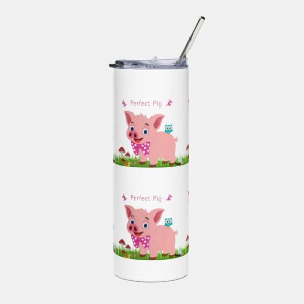 Perfect Pig Stainless Steel Drinks Tumbler 20oz