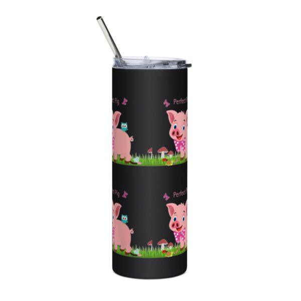 Perfect Pig Stainless Steel Drinks Tumbler 20oz - Image 6