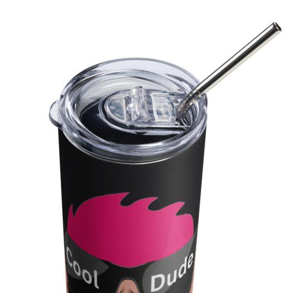 Cool Dude Stainless Steel Drinks Tumbler 20oz - Image 2