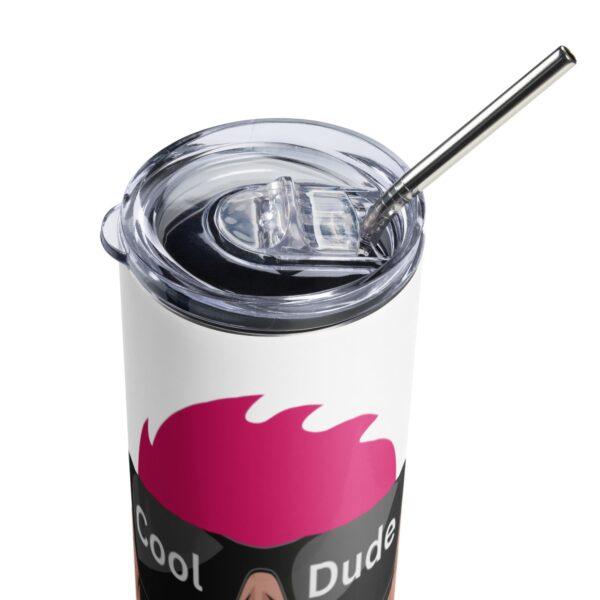 Cool Dude Stainless Steel Drinks Tumbler 20oz - Image 6