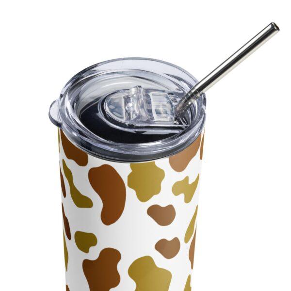 brown-animal-print-20oz-drinks-tumbler