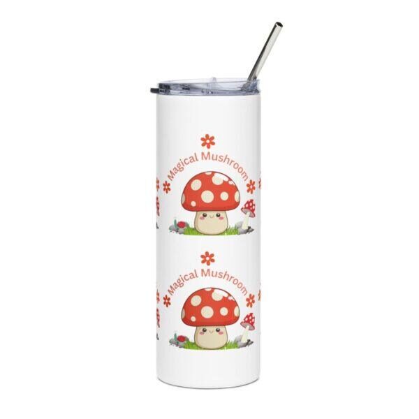 magical-red-and-white-spotted-mushroom-20oz-white-drinks-tumbler