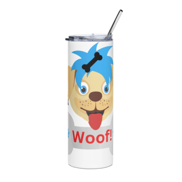 Woof! Stainless Steel Drinks Tumbler 20oz