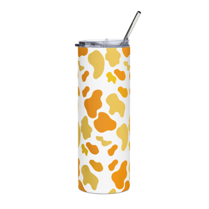 yellow-orange-animal-print-drinks-tumbler-20-oz