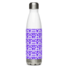 stainless-steel-water-bottle-white-17-oz-back-purple-tortoiseshell