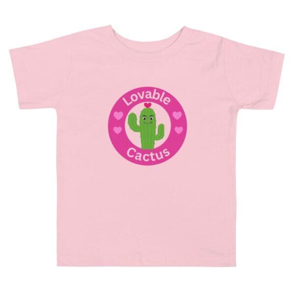 lovable-cactus-toddler-t-shirt-pink