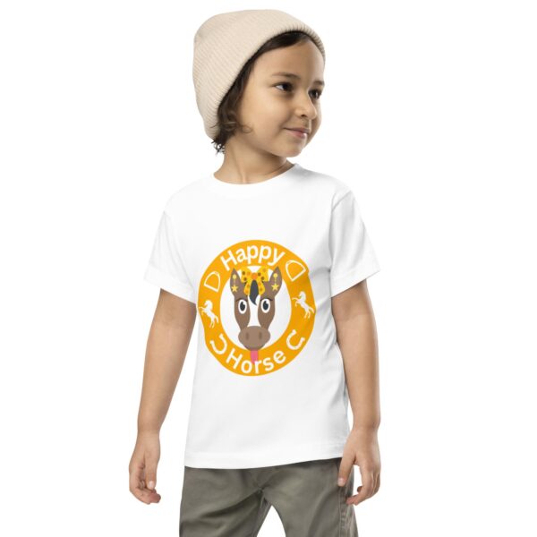 Happy Horse Toddler T-Shirt-White