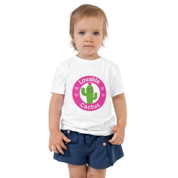 lovable-cactus-toddler-t-shirt-white-front