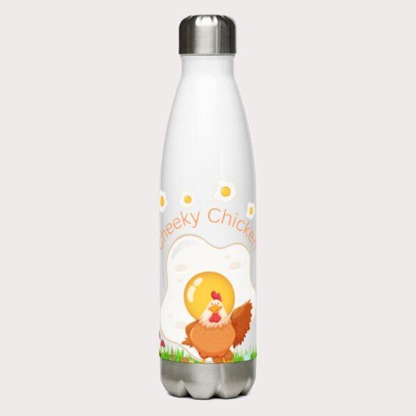 Cheeky Chicken Stainless Steel Water Bottle 17oz